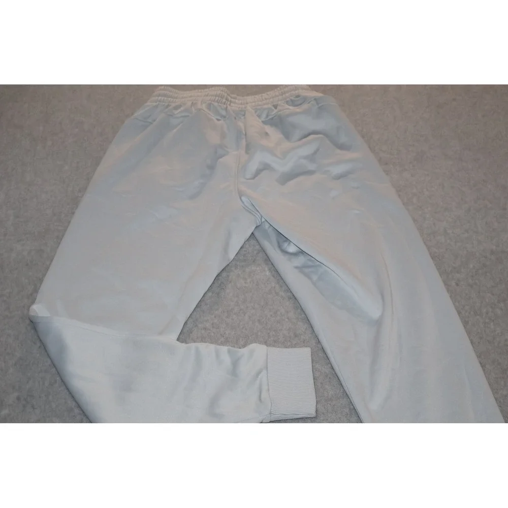 Under Armour Joggers Mens Medium Light Gray Loose Fit Fleece Lined Sweatpants